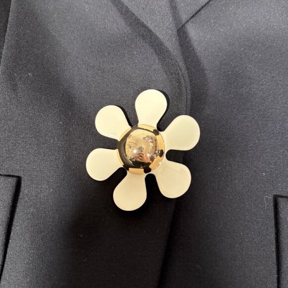 Moschino Flower Button Blazer - Picture 6 of 11